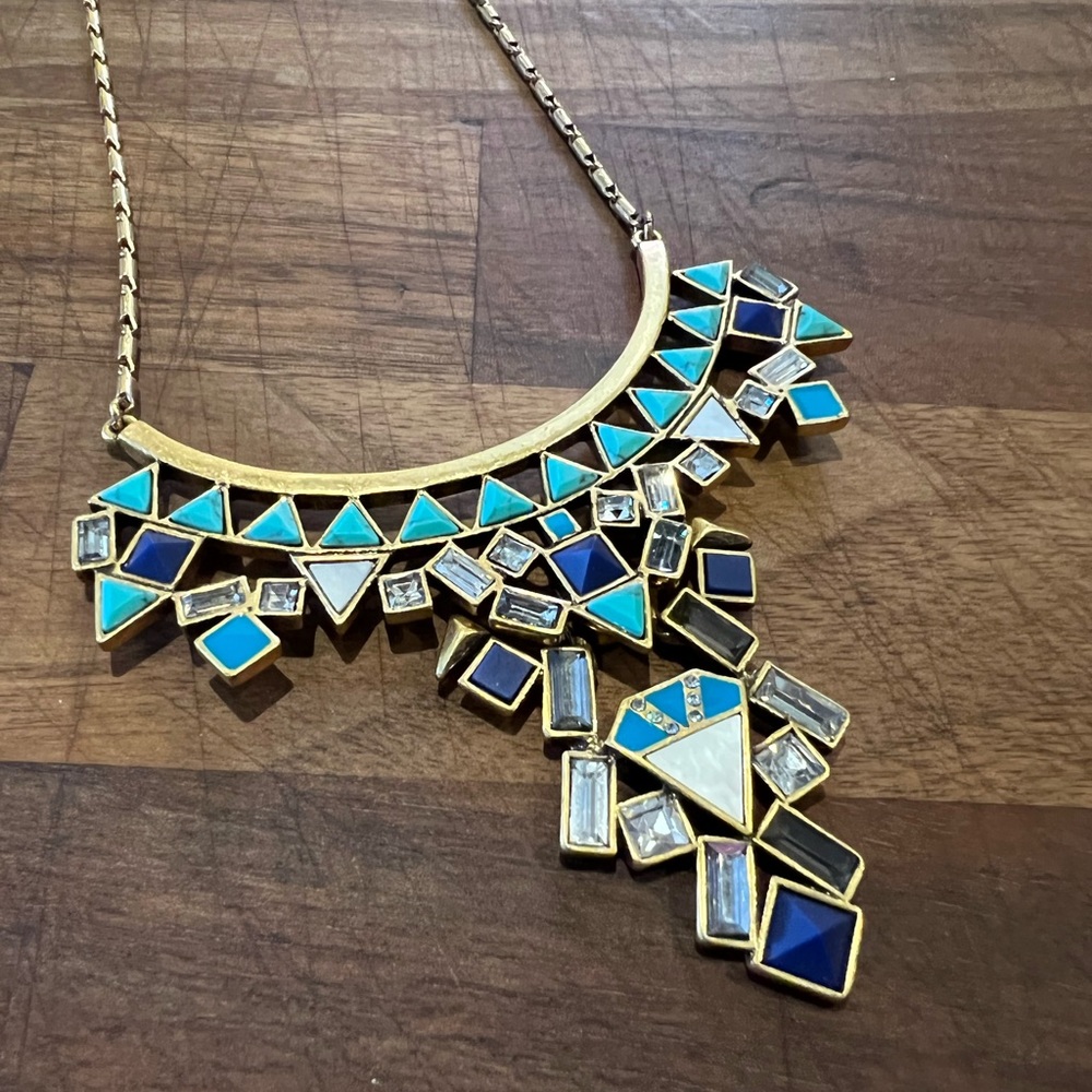 Stella & Dot Stone Tile Necklace View 4
